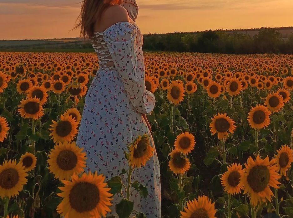 Летнее,очень нежное и женственное платье