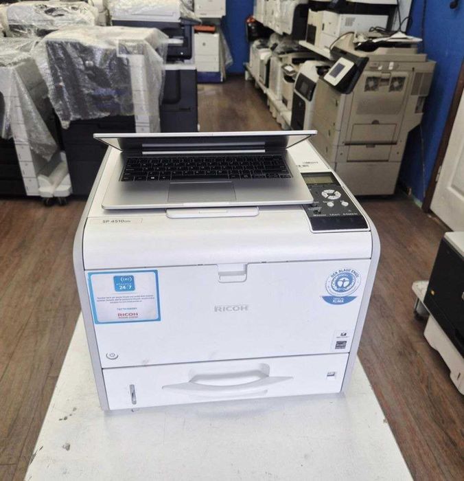 Принтер RICOH Aficio SP 4510DN (340 сторін. лічильник) Гарантія