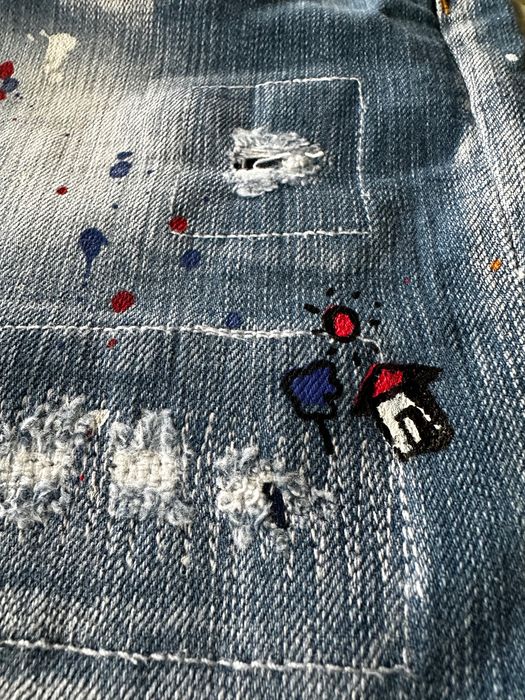 Spodnie Dsquared 52 slim fit