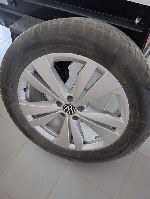 jantes 19 usadas com pneus (volkswagen)