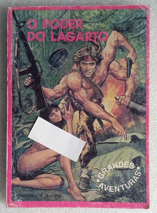 Bd Erótica- Coleção Grandes Aventuras- O Poder Do Lagarto