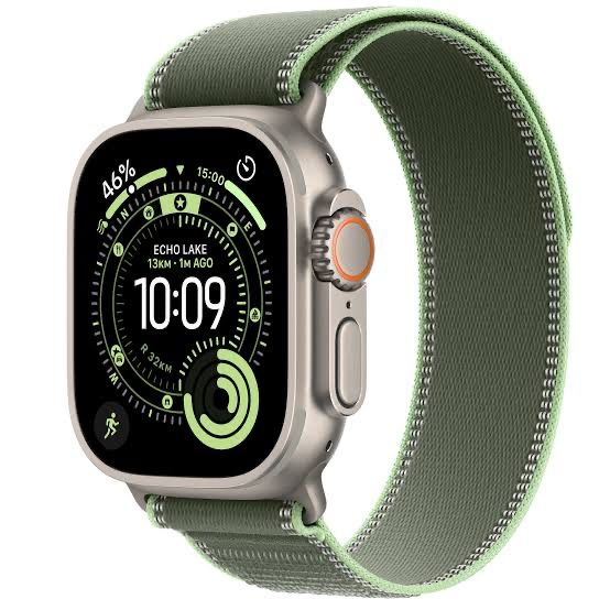 Apple Watch Ultra 3 titanio natural novo em caixa com fatura