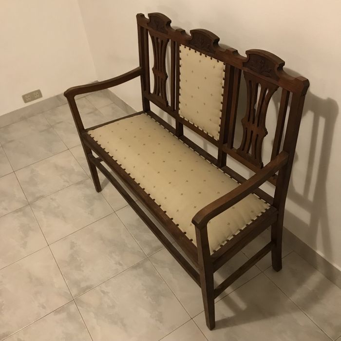 Canapé de 3 lugares Arte Nova