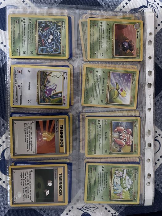 Cartas pokemon - lote portugues