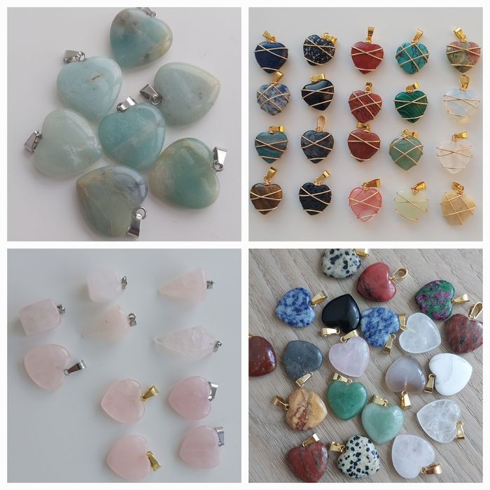 Прикраси з натурального каменю. Кулони