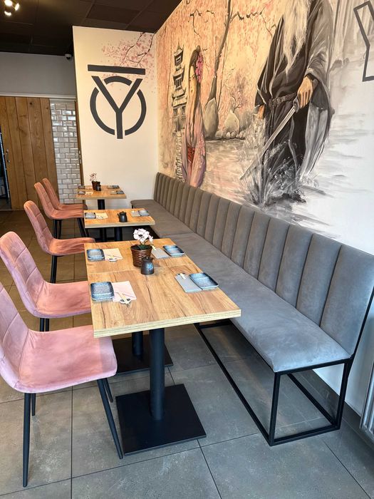 Loże tapicerowane restauracyjne zabudowy meble do restauracji