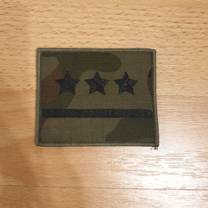 Stopień oficerski porucznik goretex rzep