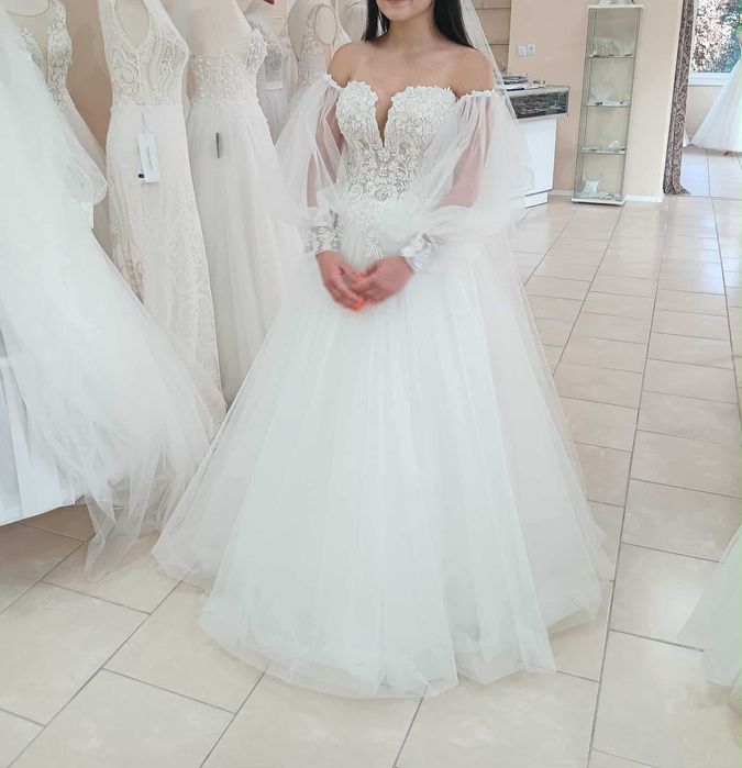 Suknia slubna nowa xs,s