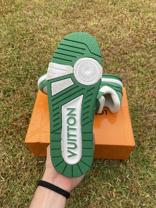Louis Vuitton LV Trainer “Green Monogram”