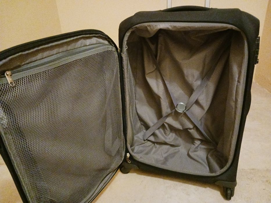 Mala de viagem trolley com tranca incorporada