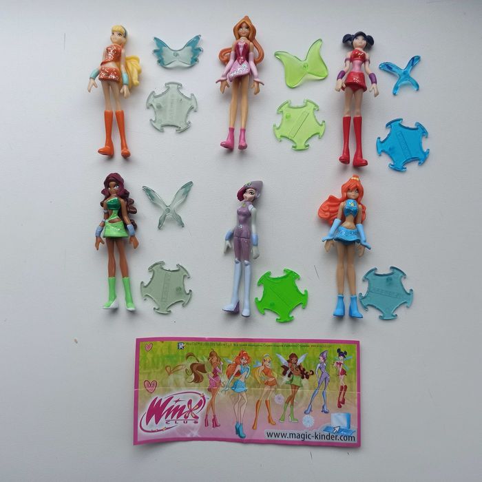 Kinder Surprise WinX Club , Pixie, Феї Вінкс, Колекції