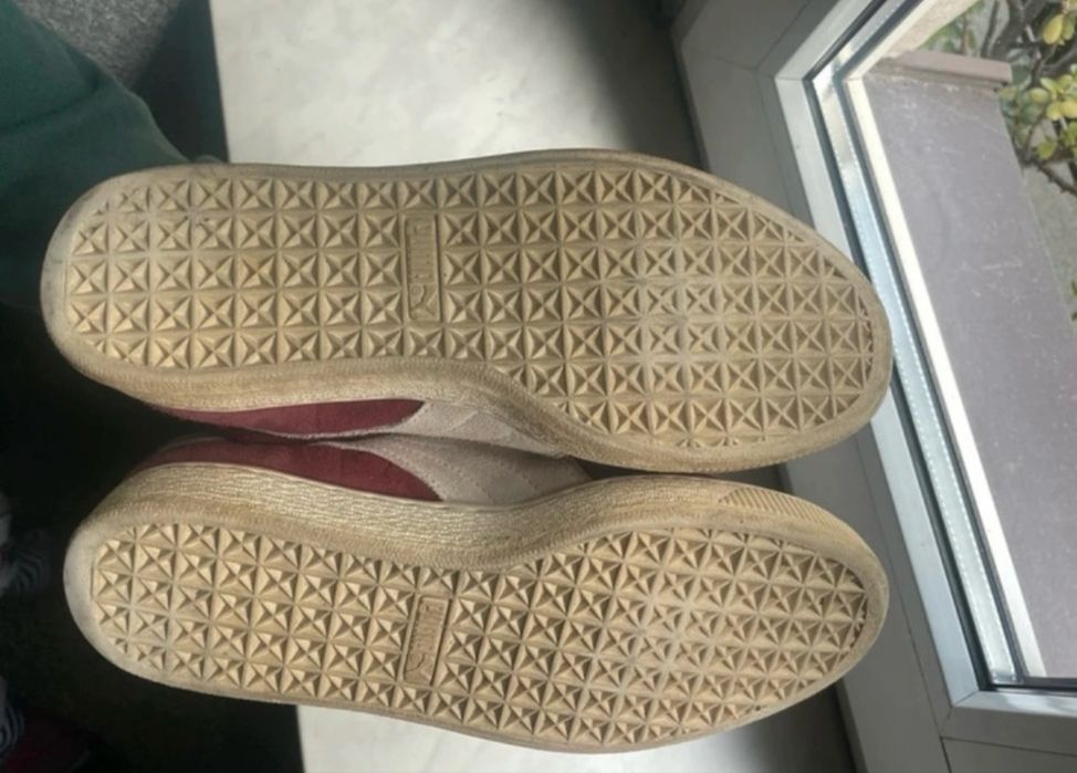 Oryginalne buty damskie puma zamszowe