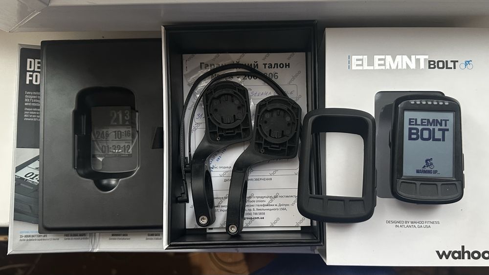 Wahoo ELEMNT BOLTセット wahoo elemnt bolt - Хобі, відпочинок і спорт - OLX.ua