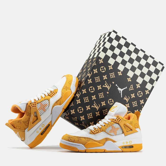 Кросівки Nike Air Jordan 4 x Louis Vuitton 40-45 (Без Предоплати)