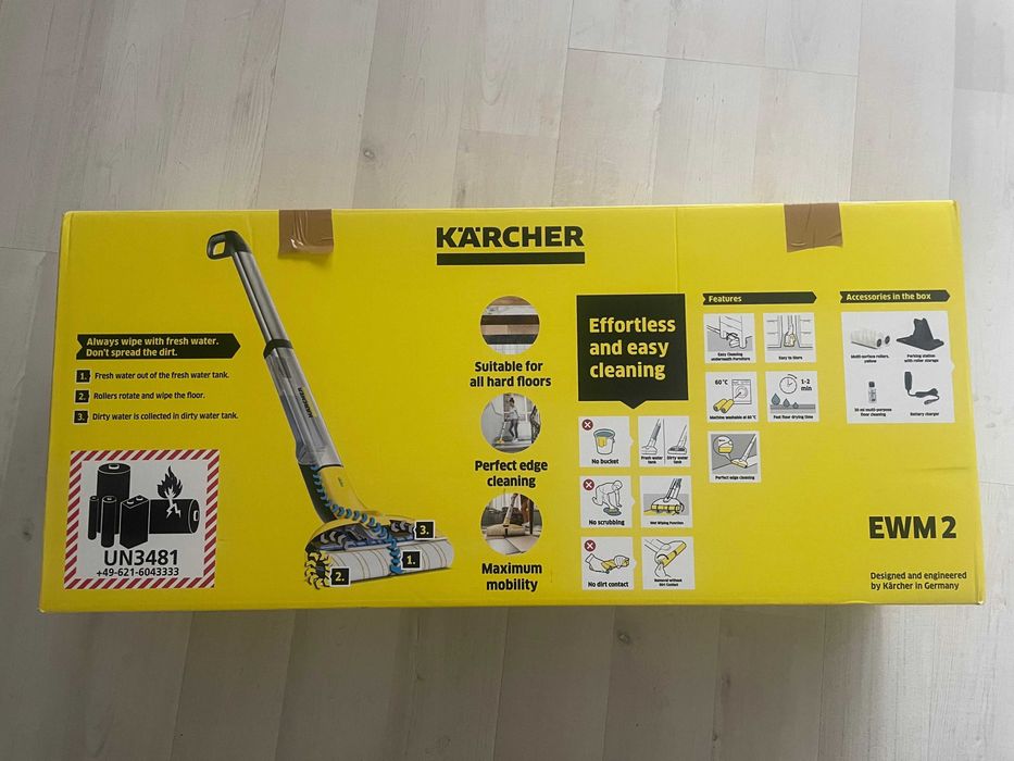 Mop elektryczny bezprzewodowy Karcher