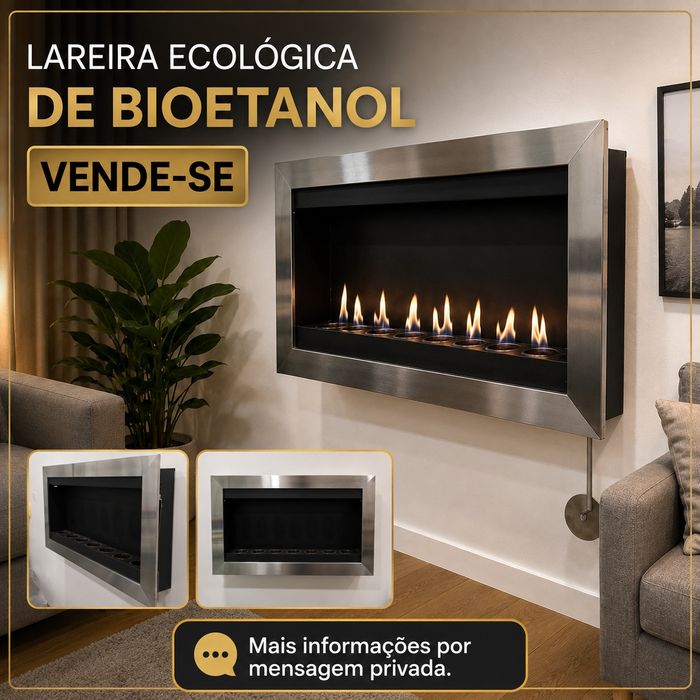 Lareira de bioetanol
