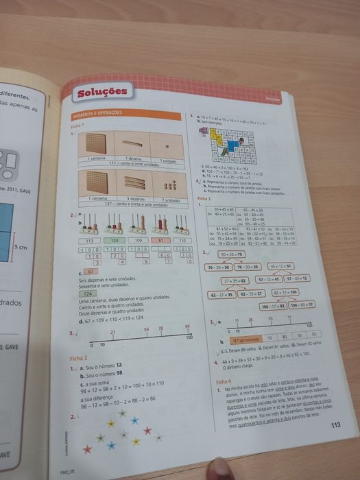 Livro de fichas de matemática para o 2⁰ ano