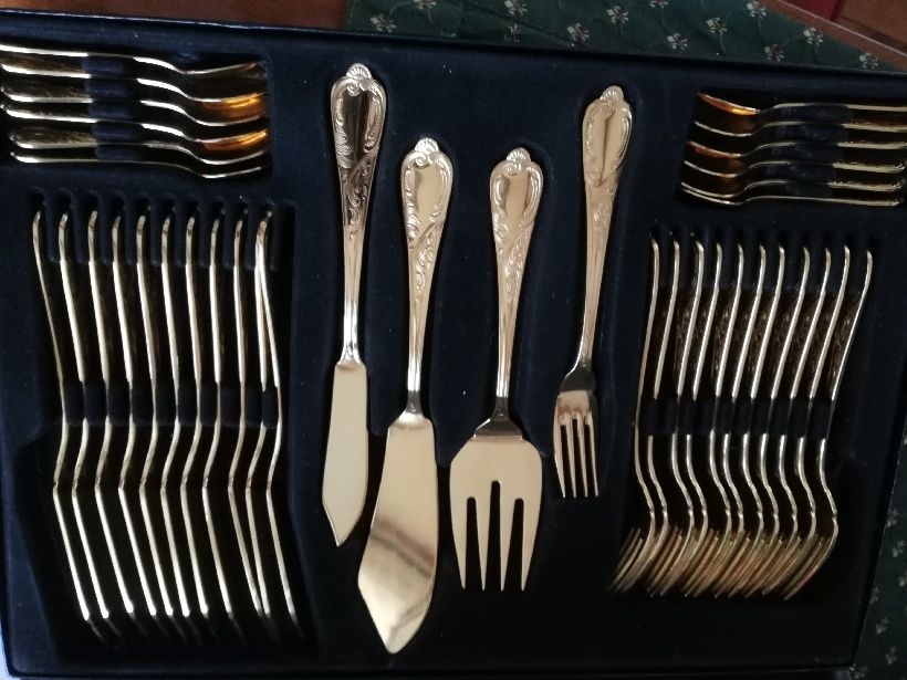 Nivella Solingen zestaw sztućców do ryby dla 12 osób