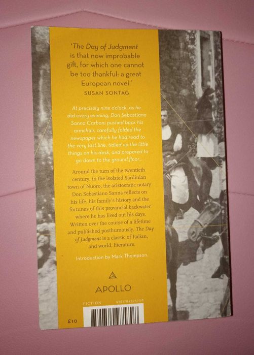 Day Of Judgment de Salvatore Satta - Livro