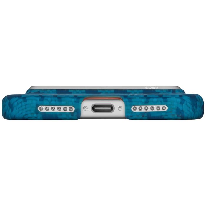 Etui PITAKA Happiness Rides Edge CaseMagSafe do iPhone 17 Pro indigo