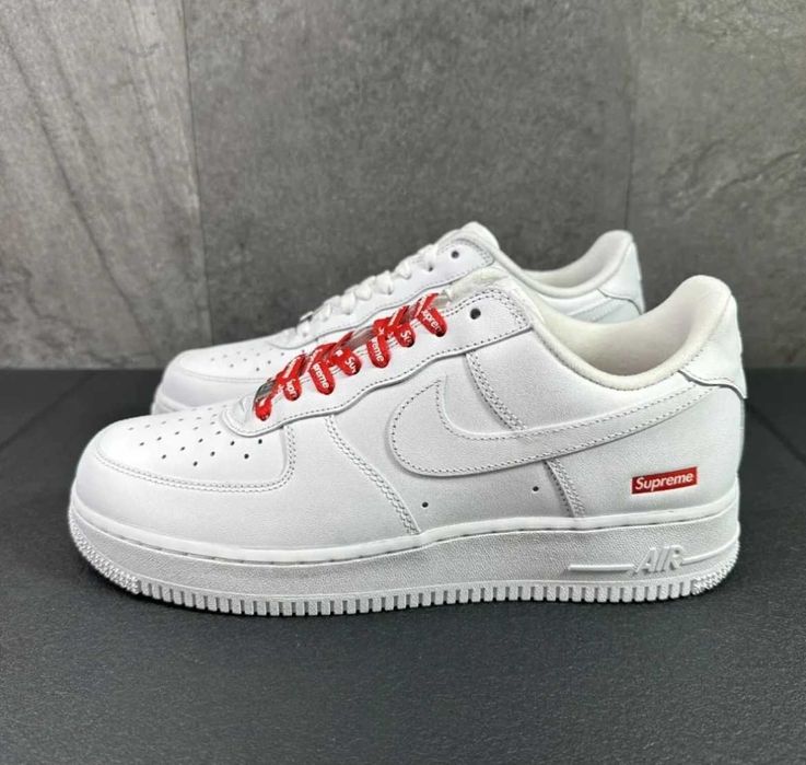 Czerwony Nike Air Force 1  45