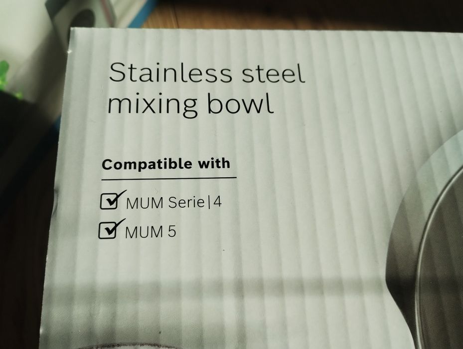 BOSCH moda ze stali nierdzewnej do mum4 i mum5