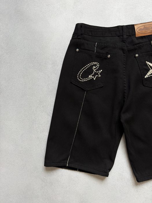 Джинсовые шорты Corteiz C-Star Denim Кортез Шорти