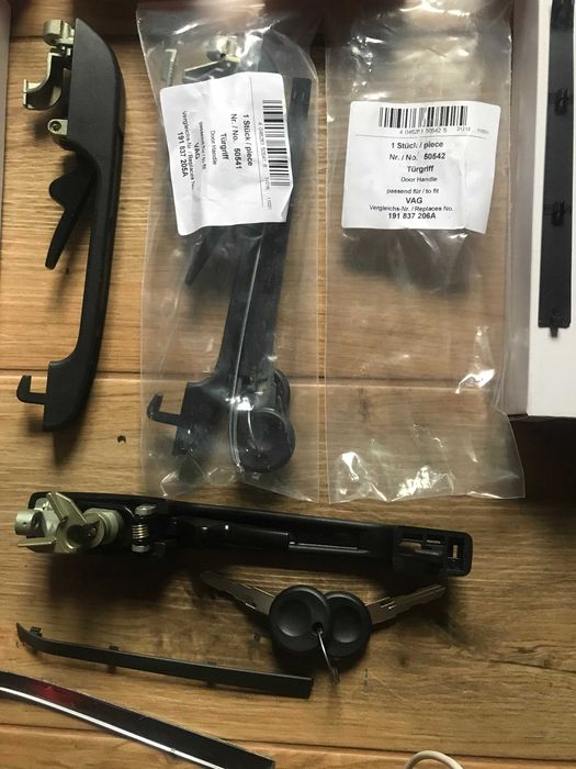 ручки дверні Volkswagen Golf 2 Jetta 2 Passat B2 Caddy 1 Derby Golf 1 Jetta 1 Polo 2 Audi 100 C3  Гольф 1 2 Джетта 2 Пассат б2