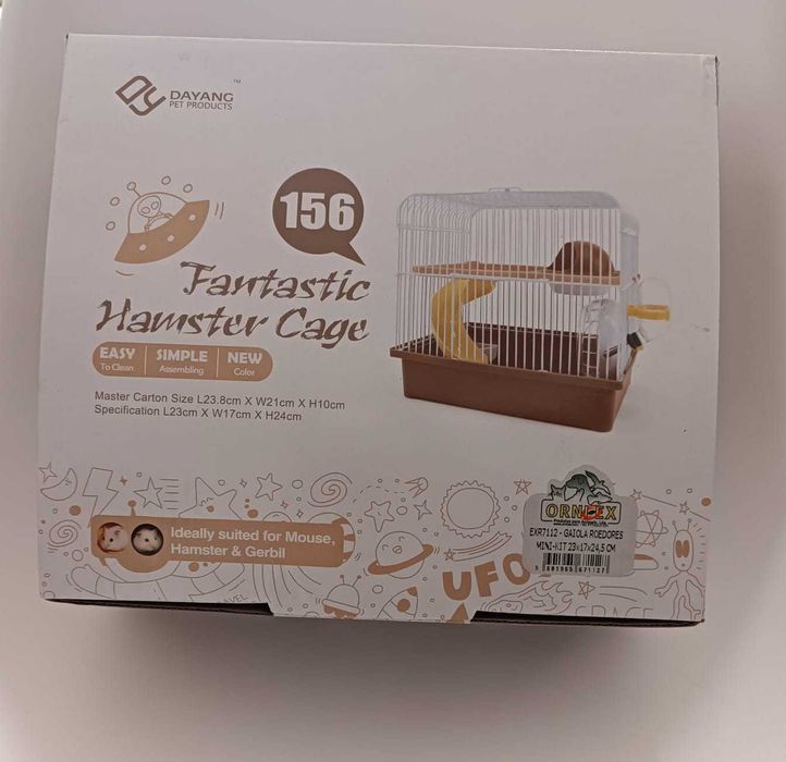 Gaiolas e acessórios para hamsters