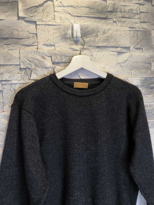 Sweter Merino Emporium Wełniany Wełna Granatowy Damski