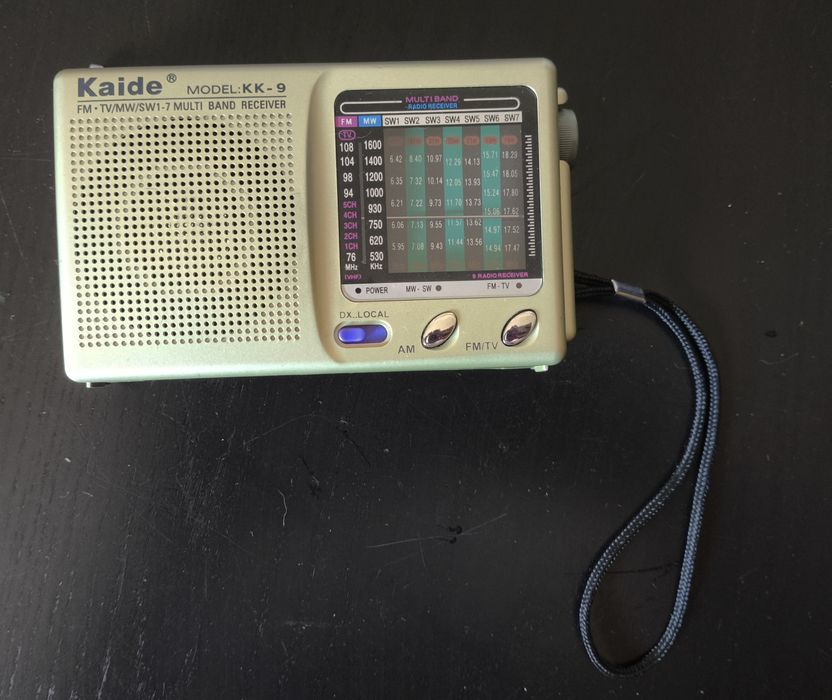 Rádio portátil vintage
