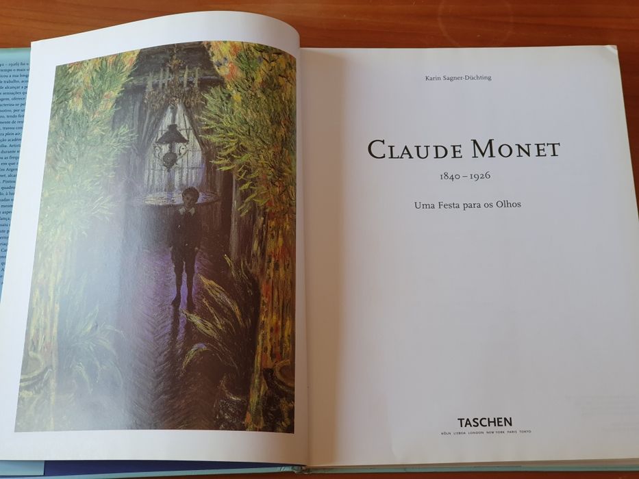 Livro Monet Edição Taschen