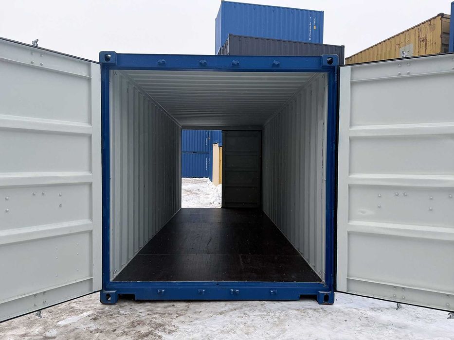 Magazyny, kontenery double door - przelotowe 20DV/DC DD - WYPRZEDAŻ AB