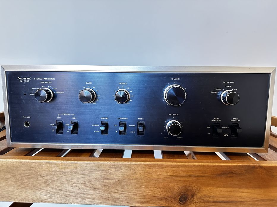 Sansui AU-6500 – Restaurado / Excelente estado – Vintage Hi-Fi