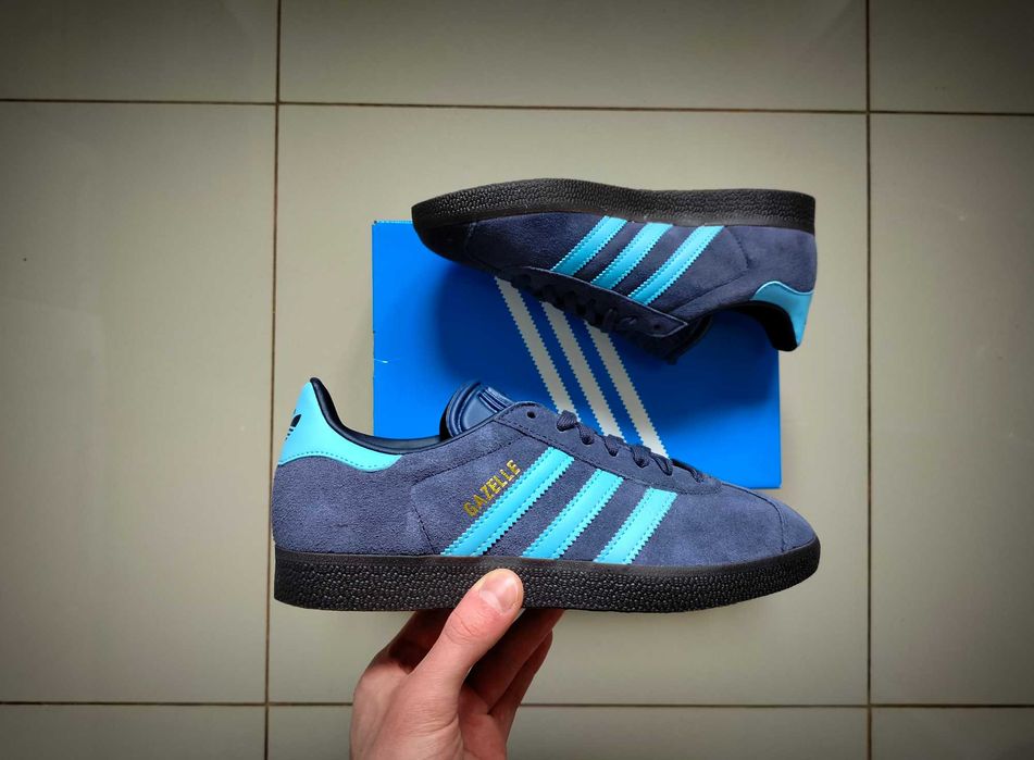 Adidas - Gazelle Shadow Navy Gum r. 36 2/3 SNEAKERS