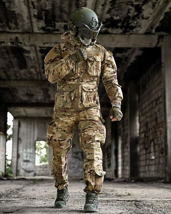 Польща весняний тактичний костюм для військових гірка sniper Oblivion мультикам / Військова мультикам уніформа жакет штани чоловічі  / Тактична форма