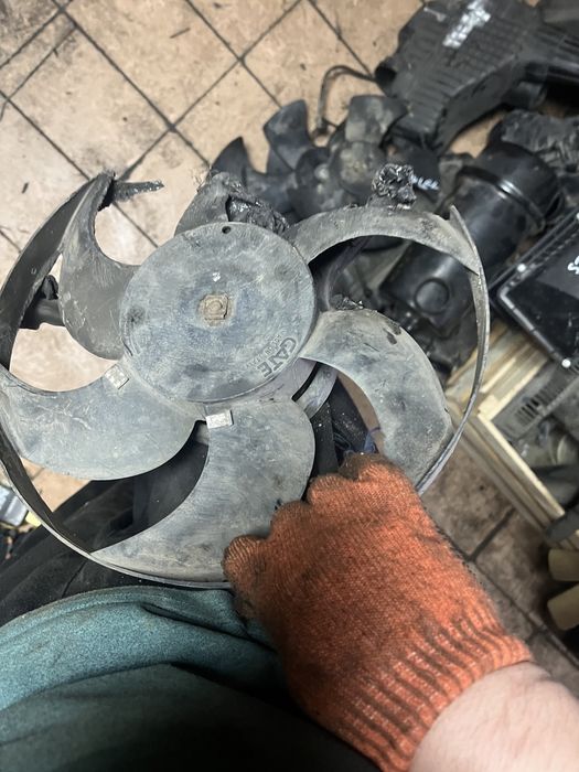 Вентилятор радиатора моторчик фриландер land rover freelander