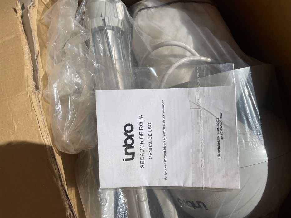 Secador roupa portátil 900W