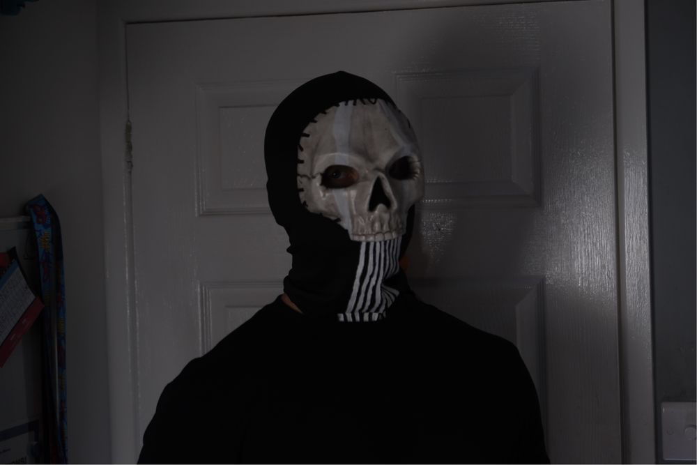 Маска-накладка Ghost/Гоуст (Call of Duty) для балаклави