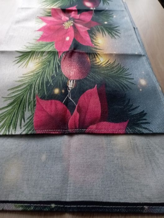 Świąteczny  bieżnik 1,80 x 0,30 cm