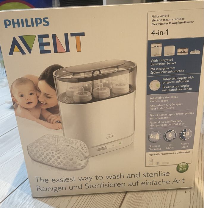 Esterilizador biberões e chuchas Philips Avent