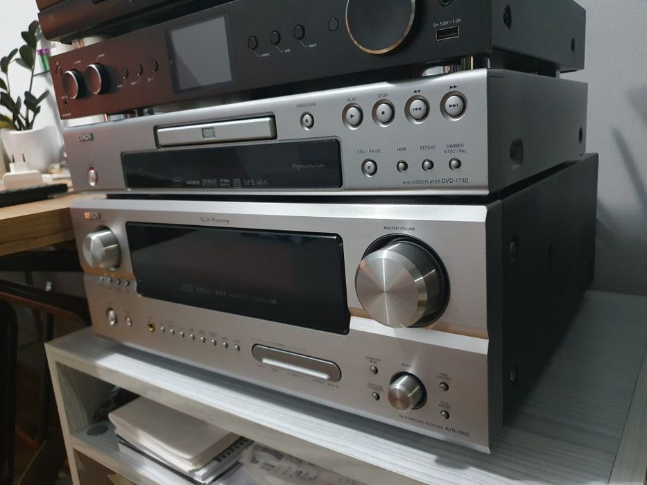Denon AVR2805 Japan. Z kolumnami