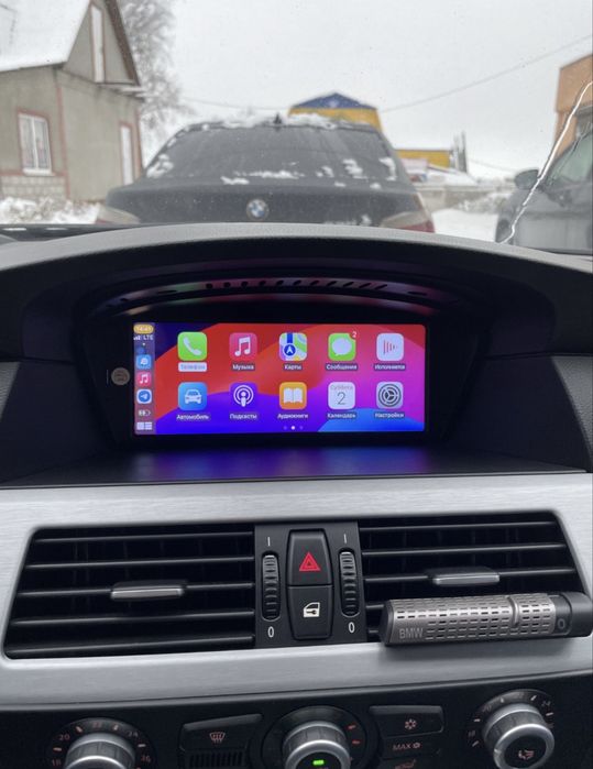 Штатна Android магнітола BMW е60 е61 e63 e64 e90 e91 e92 e93 Carplay