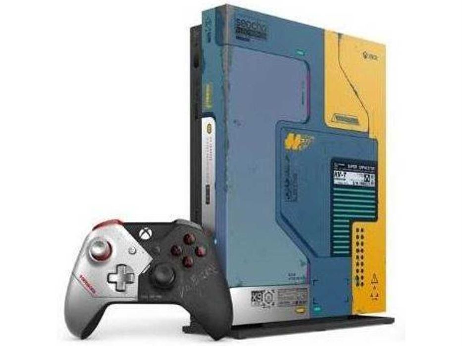Consola XBox One X Cyberpunk 2077 Edition 1TB - NOVA e selada