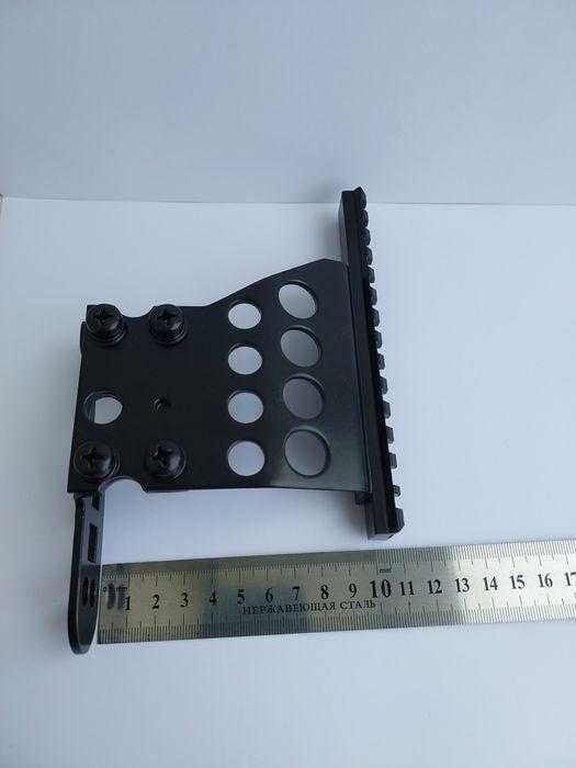 Кронштейн з планкою Пікатіні 150 мм для АК 74/47, чорний