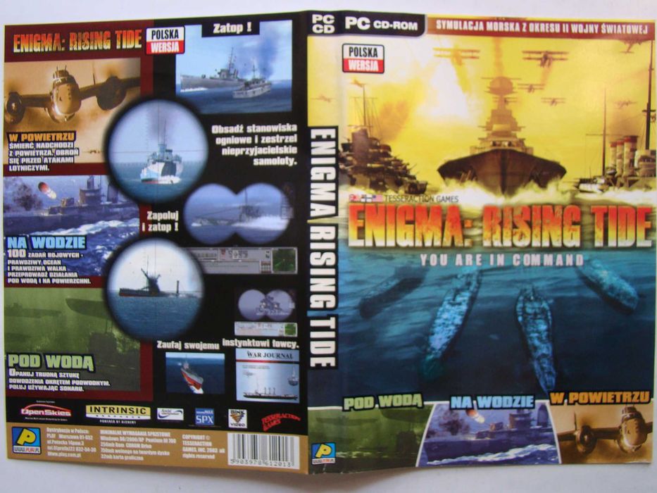 Enigma: Rising Tide PC CD