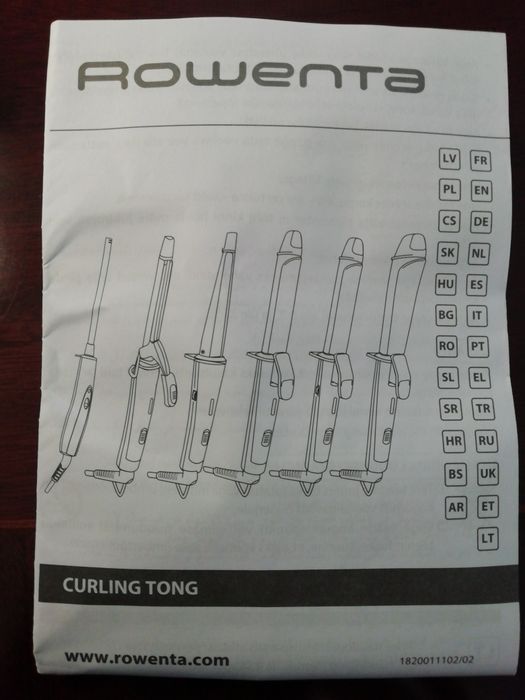 Modelador de Caracóis Rowenta