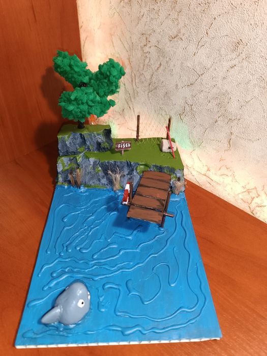 Діорама "Рибалка"