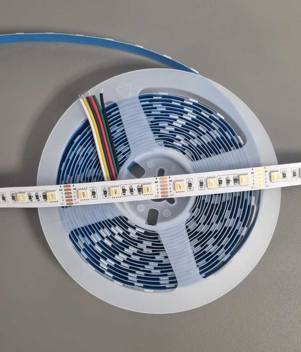 Taśma LED PREMIUM 5w1 RGB+CCT SMD5050 12V rolka 5m RGBCCT. OKAZJA!