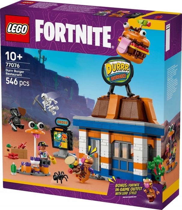 LEGO Fortnite 77076 Restauracja Durrr Burgerownia nowe
